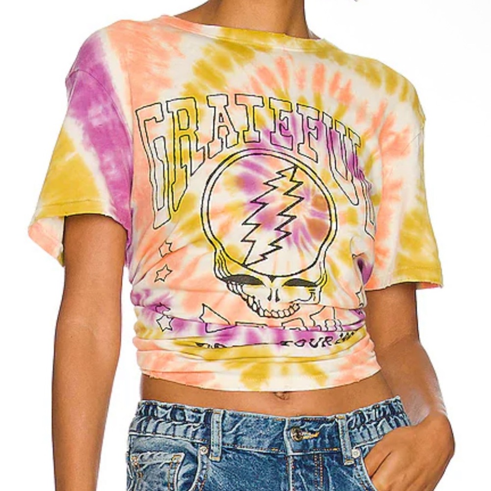 NWT Junk Food Tie-Dye Grateful Dead Graphic Tee
